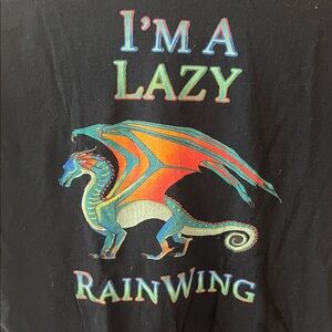 Black Dragon Graphic Kids Tee